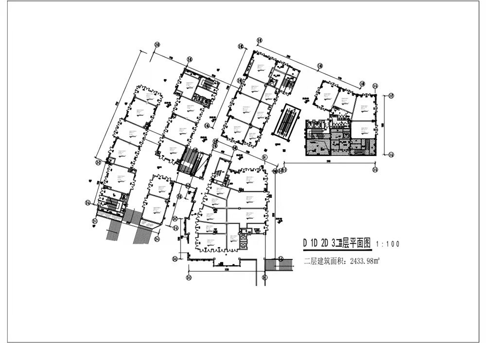 渝中区解放碑重庆十八梯传统风貌区新房D1-1-1户型图